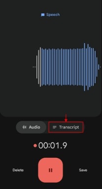 Android Pixel 錄音機