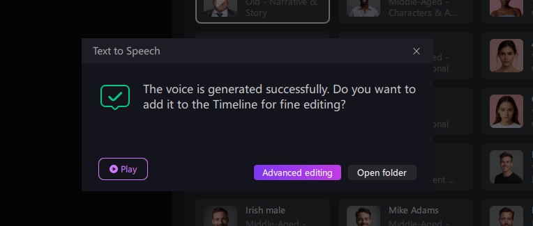 prompt for editing with edimakor