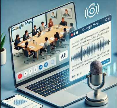 transcribe google meet