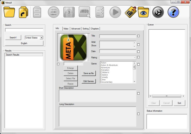 video metadata editor metax