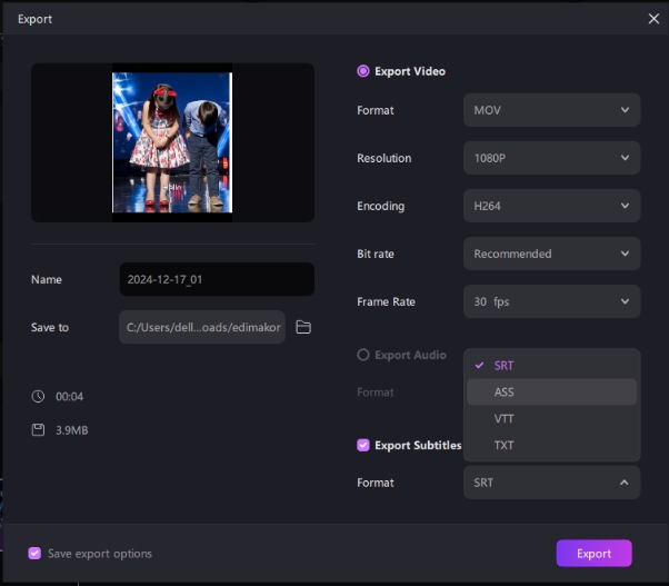how to transcribe tiktok video