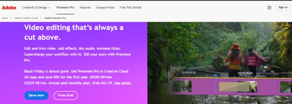 virtualdub windows alternative Adobe Premiere Pro