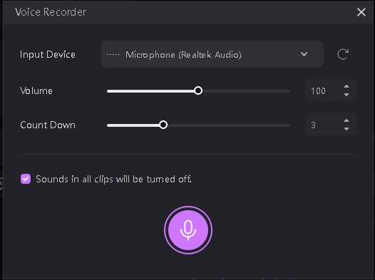 reduce echo imovie
