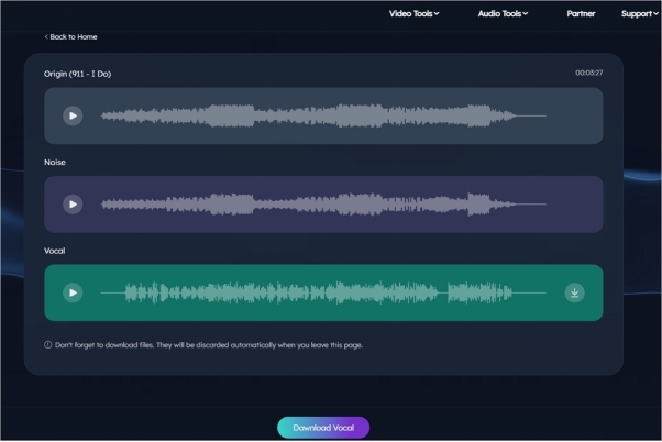 reduce echo in a video