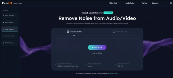 remove echo from a video
