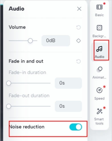 remove echo from video imovie