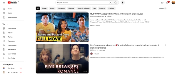 english dubbed filipino series youtube