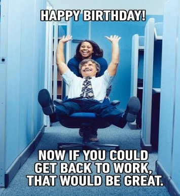 happy birthday co worker meme