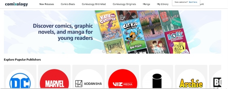 manga free sites comixology