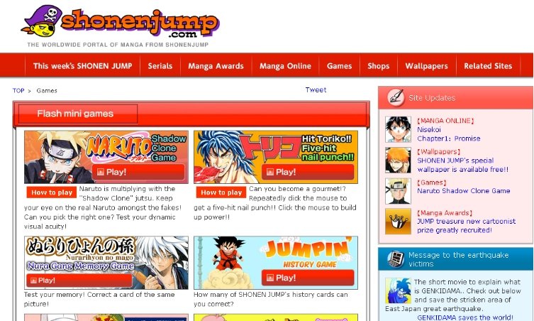 manga reading sites free shonen jump