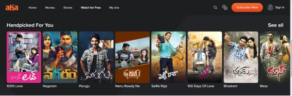 telugu movie sites eros now