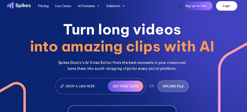 2short ai spikes studio