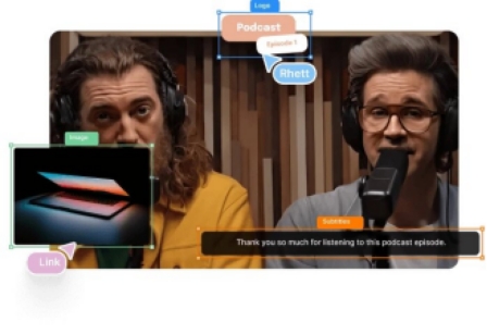add images and subtitles on type studio