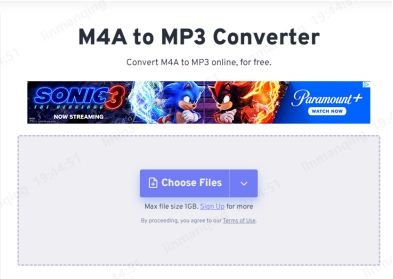 change m4a to mp3