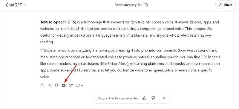 chatgpt 텍스트 음성 변환 reddit