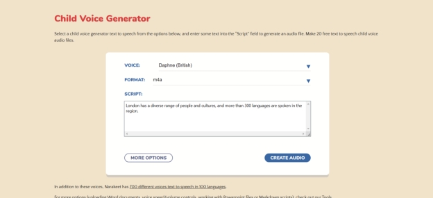 narakeet child tts 2