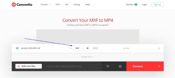 convert mxf to mp4 free mac