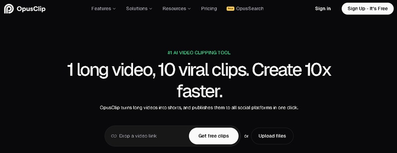 crossclip alternative opus clip