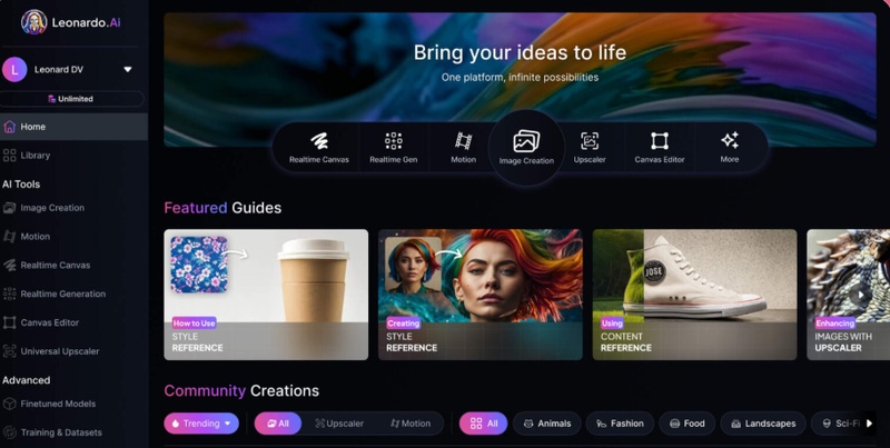 digen ai free download leonardo ai