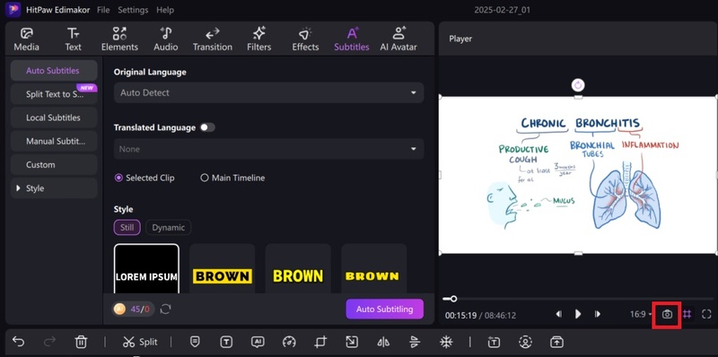 edimakor screenshot notes