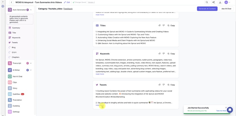 exemplary ai-produce subtitles and transcirpts