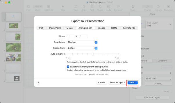 how to convert a video to gif on mac