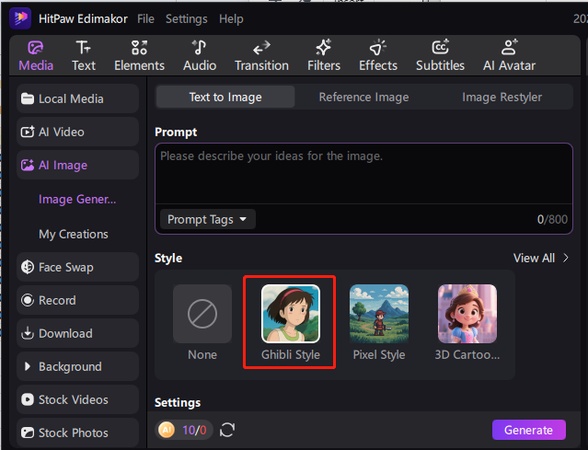 how to create ghibli image chatgpt