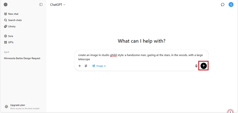 how to create ghibli image