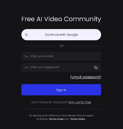 how to use digen ai