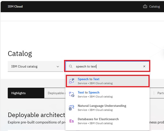 ibm watson speech to text language support