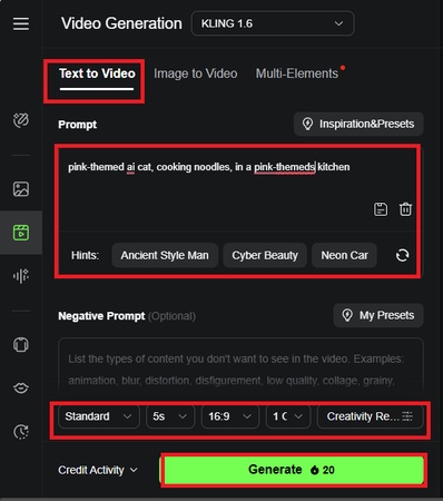 Kling Ai Not Generating.Jpg