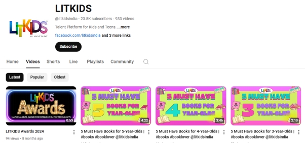 LITKIDS 子供向け動画編集