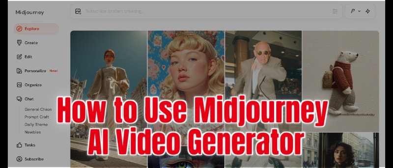 midjourney ai video generator