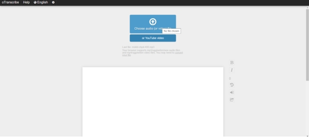 otranscribe how to use 1