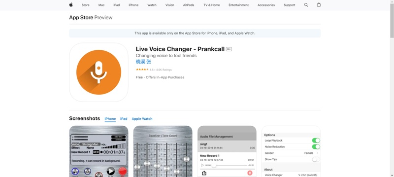 live voice changer prankcall