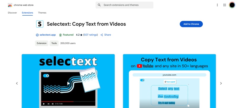 selectext