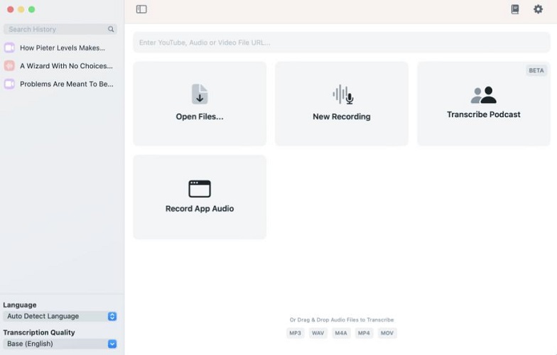 macwhisper screenshot