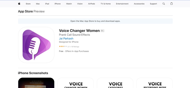 female voice changer