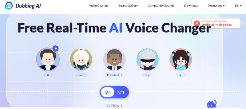 voicemod ai voices free dubbing ai