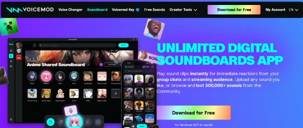 voicemod 사운드보드