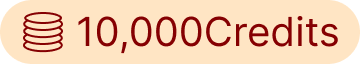 10000 Credits