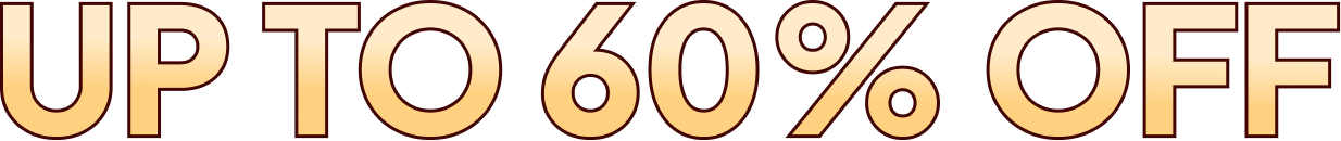 Up to 60% OFF