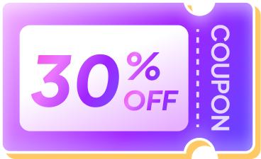 30% off Credits Coupon