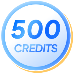 500 AI Credits