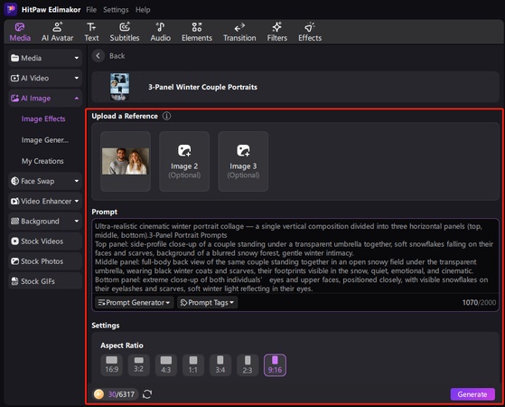 edimakor snowy night christmas