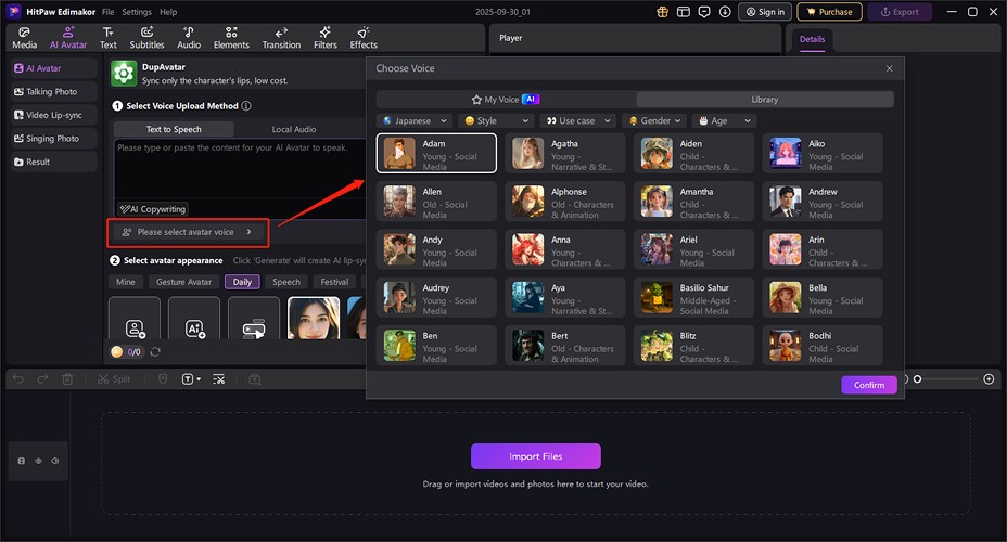 best manga site custom AI avatar