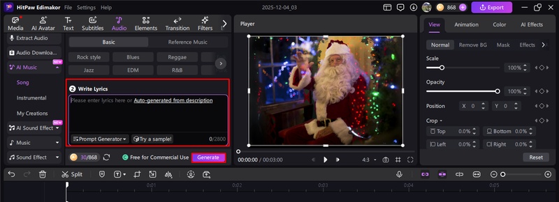 ai generated christmas carols