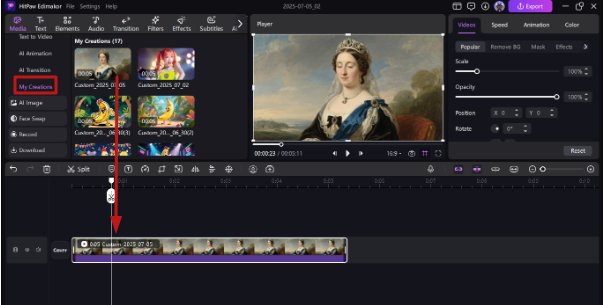 ai video historical figures