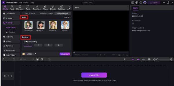 chatgpt photo editing prompts hitpaw edimakor 2