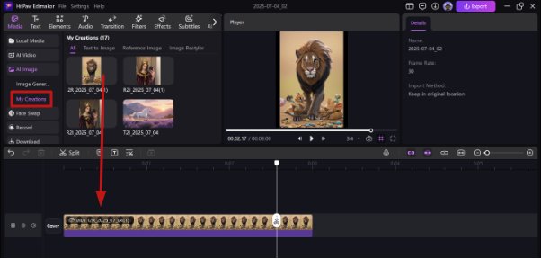 chatgpt photo editing prompts hitpaw edimakor 3